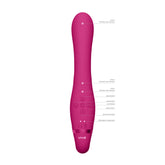 Vive Suki Triple Action (Pink) – Strapless Strap On Vibrator > Realistic Dildos and Vibes > Strapless Strap Ons